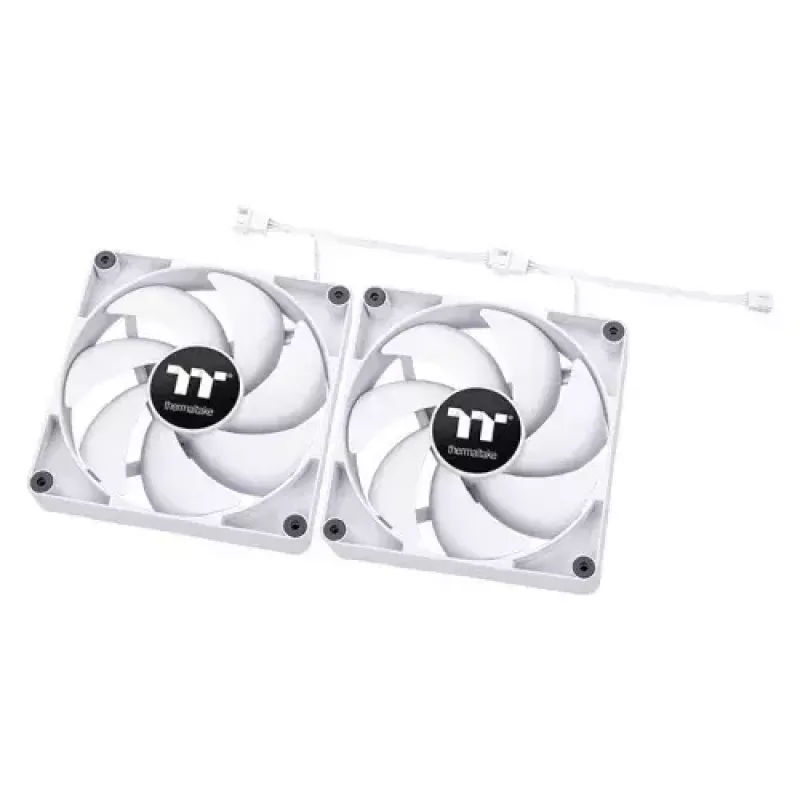 Ventiliatorius Thermaltake CT140 14 cm baltas 500-1500 RPM 2 vnt.