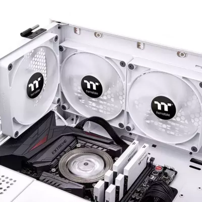 Ventiliatorius Thermaltake CT140 14 cm baltas 500-1500 RPM 2 vnt.