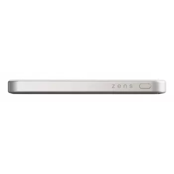 ZENS Pro 1 plonas 5000 mAh belaidis įkroviklis baltas