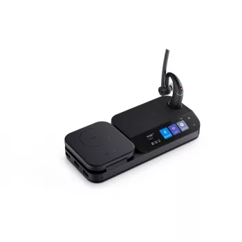 Yealink BH71-WORKSTATION ausinės / laisvų rankų įranga Belaidės Į ausis dedamos Biurui / Skambučių centrui Bluetooth Įkrovimo stovas Juoda