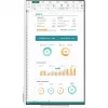 Samsung LS32FM801UUXDU 32 colių išmanusis 4K monitorius, baltas