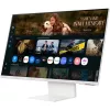 Samsung LS32FM801UUXDU 32 colių išmanusis 4K monitorius, baltas