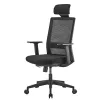 Ergo Office ER-425 ergonominė aukštos atlošo biuro kėdė, maks. 150 kg, pasukama, reguliuojama atrama