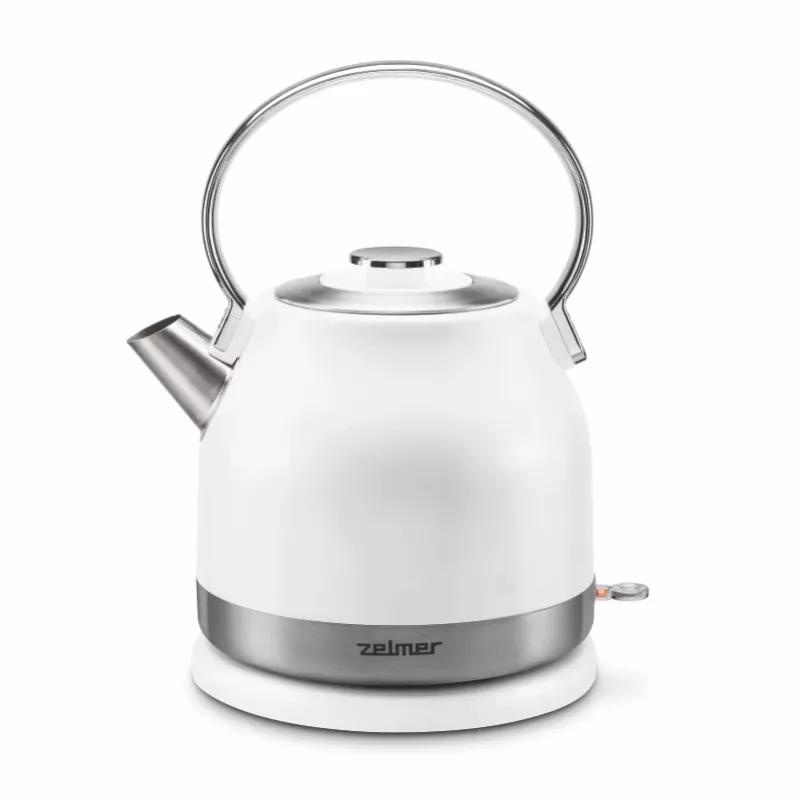 Zelmer ZCK7940 elektrinis virdulys 1,5 L 2200 W Nerūdijantis plienas, Baltas