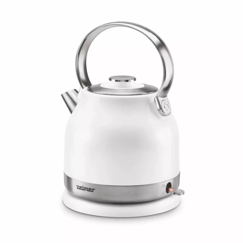 Zelmer ZCK7940 elektrinis virdulys 1,5 L 2200 W Nerūdijantis plienas, Baltas