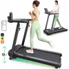 Urevo bėgtakis su integruotu darbo ir mankštos stalu Foldi 3S Maksimali naudotojo masė 120 kg Minimalus greitis 1 km/h Maksimalus greitis 12 km/h