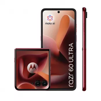 Motorola razr 60 ultra 17.7 cm (6.96) Dual SIM Android 15 5G USB Type-C 16 GB 512 GB 4700 mAh Bordeaux