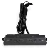 USB kištukinis lizdas Lian Li LAN216-1 juodas 19 kontaktų USB 3.0
