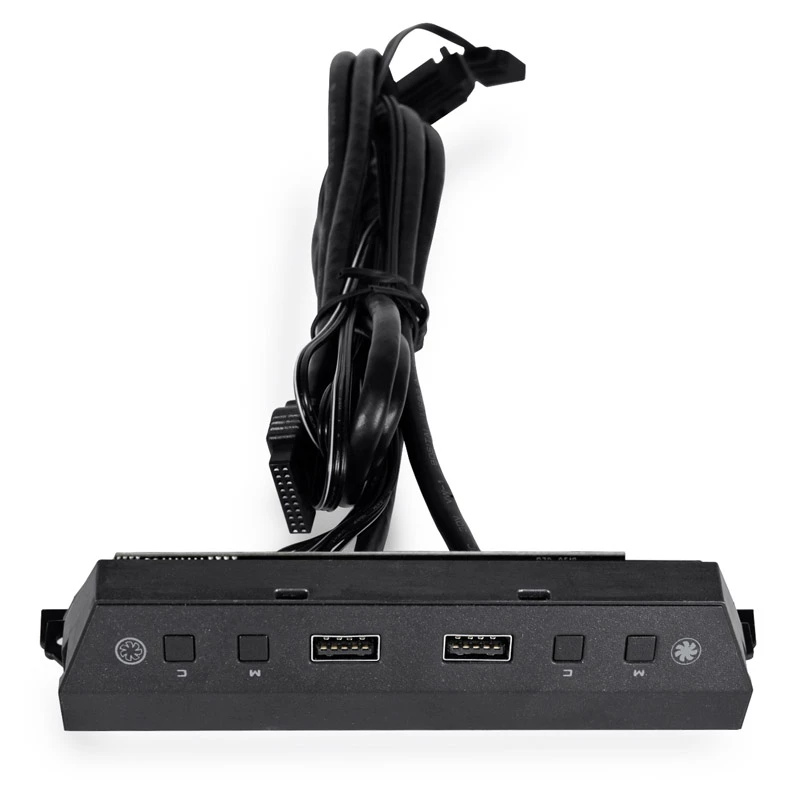 USB kištukinis lizdas Lian Li LAN216-1 juodas 19 kontaktų USB 3.0