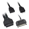 USB kištukinis lizdas Lian Li LAN216-1 juodas 19 kontaktų USB 3.0