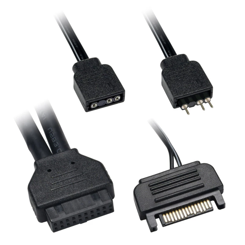 USB kištukinis lizdas Lian Li LAN216-1 juodas 19 kontaktų USB 3.0
