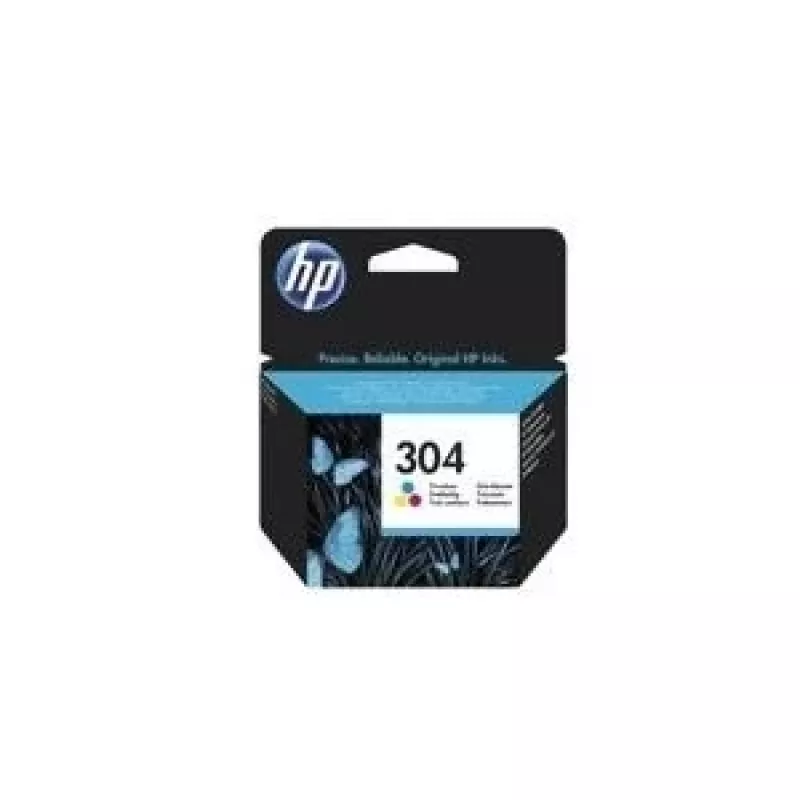 HP 304 Tri-color rašalo kasetė Blister