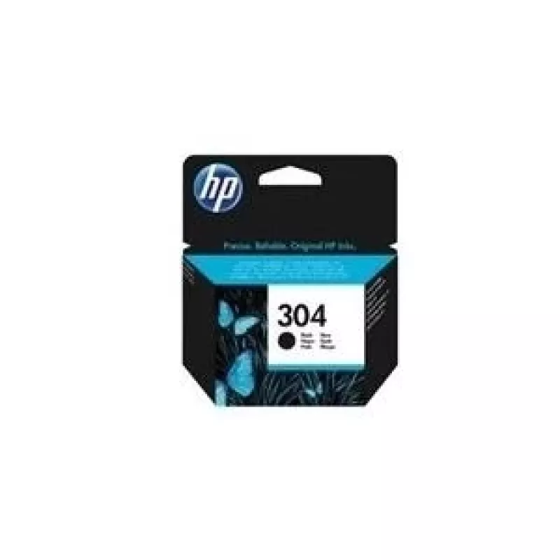 HP 304 juodo rašalo kasetė lizdinėje pakuotėje