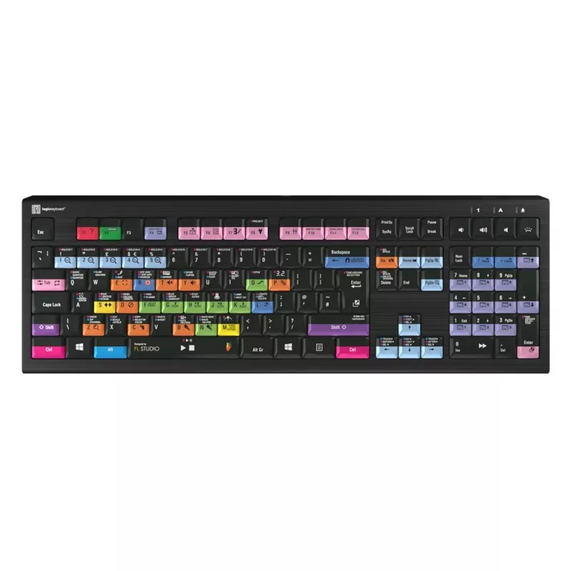 Logickeyboard FL Studio Astra 2 UK PC - klaviatūra