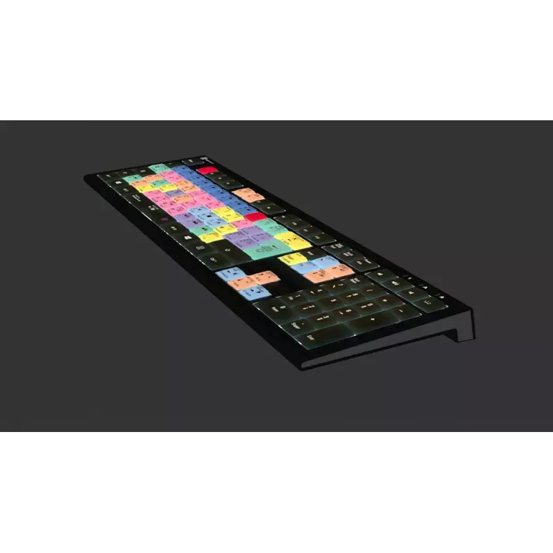 Logickeyboard Adobe Premiere Pro CC ASTRA 2 apšviesta klaviatūra, prancūzų kalba (LKB-PPROCC-A2PC-FR)