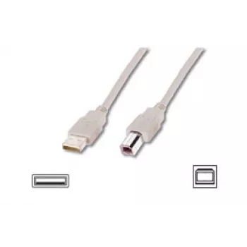 Logilink USB 2.0 jungiamasis kabelis USB-A į USB-B USB A kištukas USB B kištukas