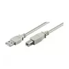 Logilink USB 2.0 jungiamasis kabelis USB-A į USB-B USB A kištukas USB B kištukas
