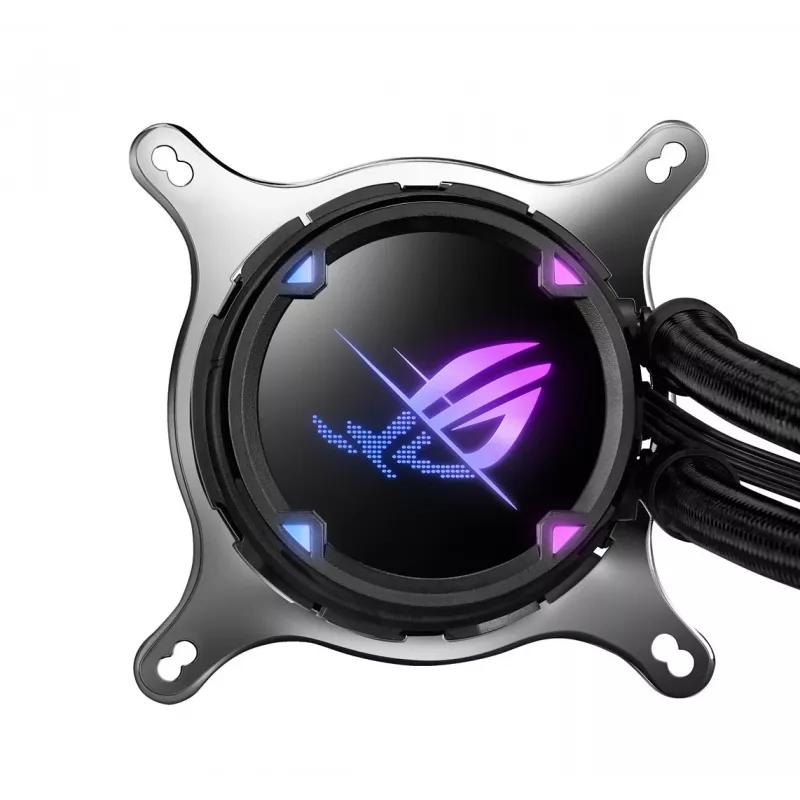 ASUS ROG STRIX LC II 280 ARGB procesoriaus skysčio aušintuvas 14 cm juodas 1 vnt.
