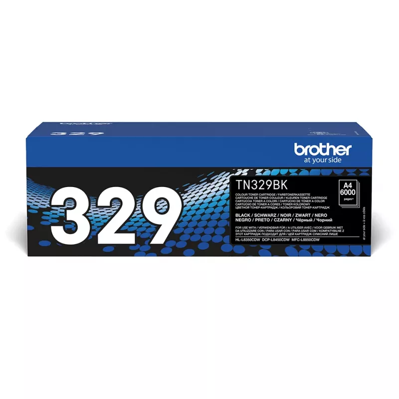 Toneris Brother TN-329BK 3000 puslapių Juodas