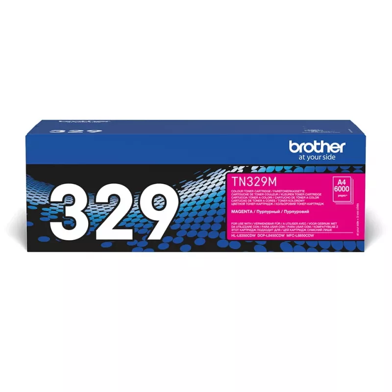 Toner Brother Cartridge TN-329 TN329 Magenta 3000 puslapių