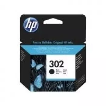 HP 302 Originalius juodos spalvos rašalo kasetė F6U66AE 301 lizdinėje pakuotėje