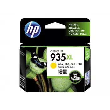 HP 935XL Originali rašalo kasetė C2P26AE BGY geltona didelės talpos 825 puslapiai 1 vnt.