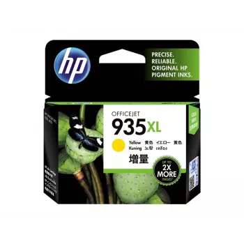 HP 935XL Originali rašalo kasetė C2P26AE BGY geltona didelės talpos 825 puslapiai 1 vnt.