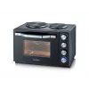 Severin TO 2073 XXL skrudintuvas-or-kaitlentė 60 l 2200 W juoda grotelės