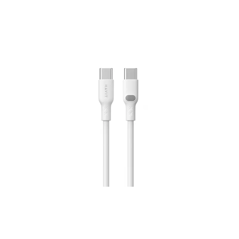 USB Type C į USB Type C laidas Havit CB6280 1m baltas