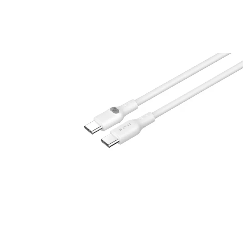USB Type C į USB Type C laidas Havit CB6280 1m baltas
