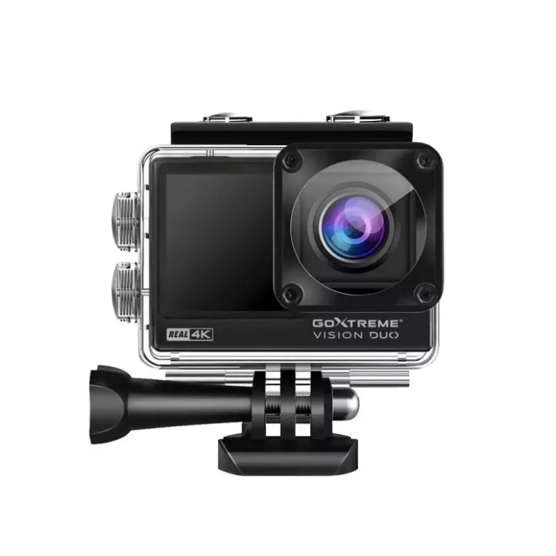 EASYPIX | GoXtreme Vision DUO 4K | Jutiklinis ekranas | Atsparus vandeniui | Wi-Fi