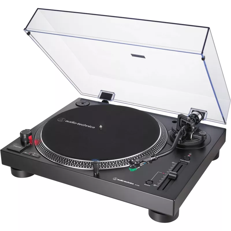 Tiesioginės pavaros garso patefonas Audio-Technica AT-LP120X