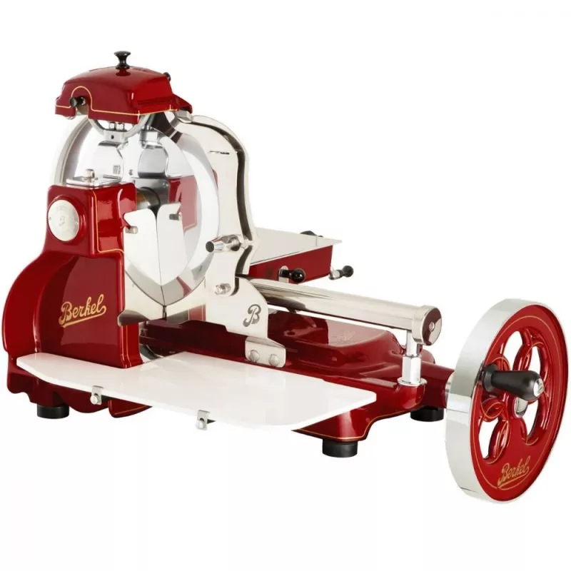 Berkel Volano B3 raudonas/auksinis maisto pjaustytuvas
