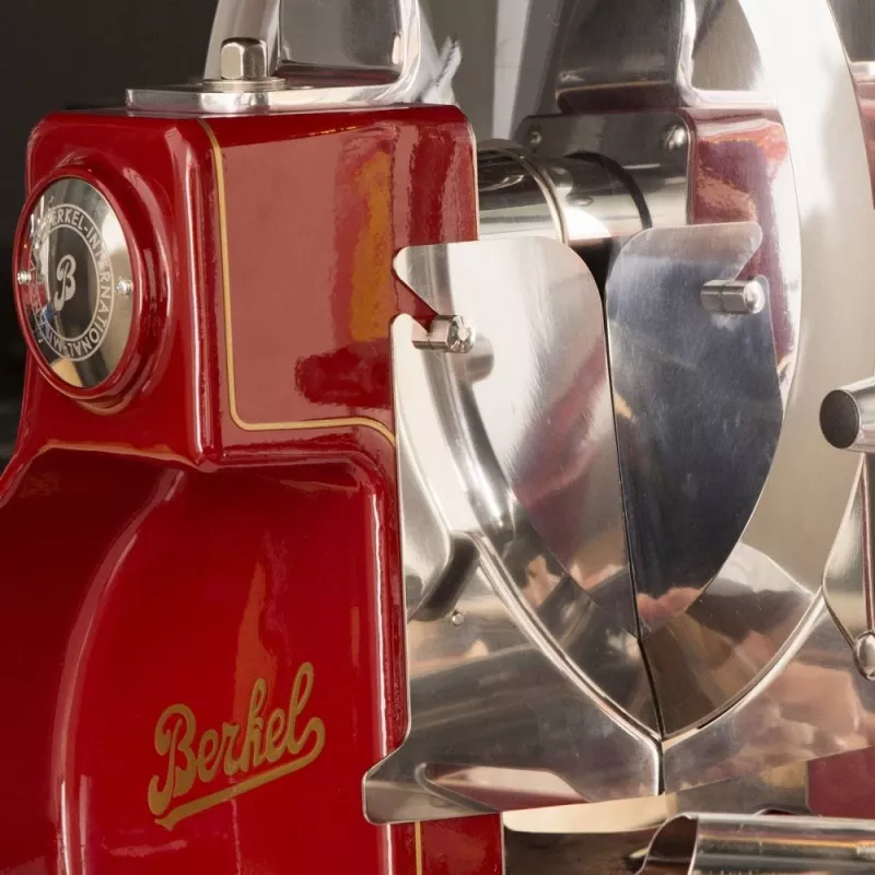 Berkel Volano B3 raudonas/auksinis maisto pjaustytuvas