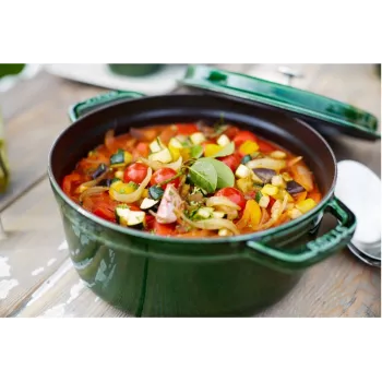 Staub 40503-109-0 konditerinis teptukas, silikoninis, juodas, medis