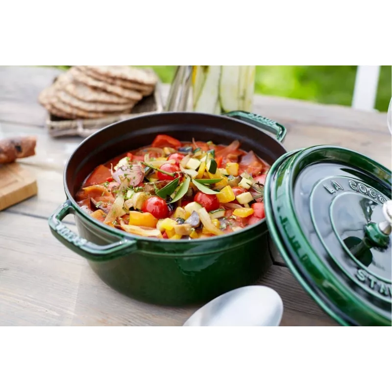 Staub 40503-109-0 konditerinis teptukas, silikoninis, juodas, medis