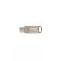 USB atmintinė PATRIOT PS256GT560DS5D 256GB USB 3.2 (USB-A/USB-C) pasukama, sidabrinė, 120 MB/s