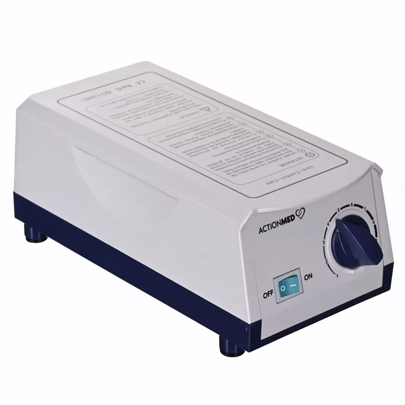 Anti-bedsore bubble mattress ActionMed M100AM variable pressure, single PVC mattress 192×82×7 cm, max user weight 135 kg