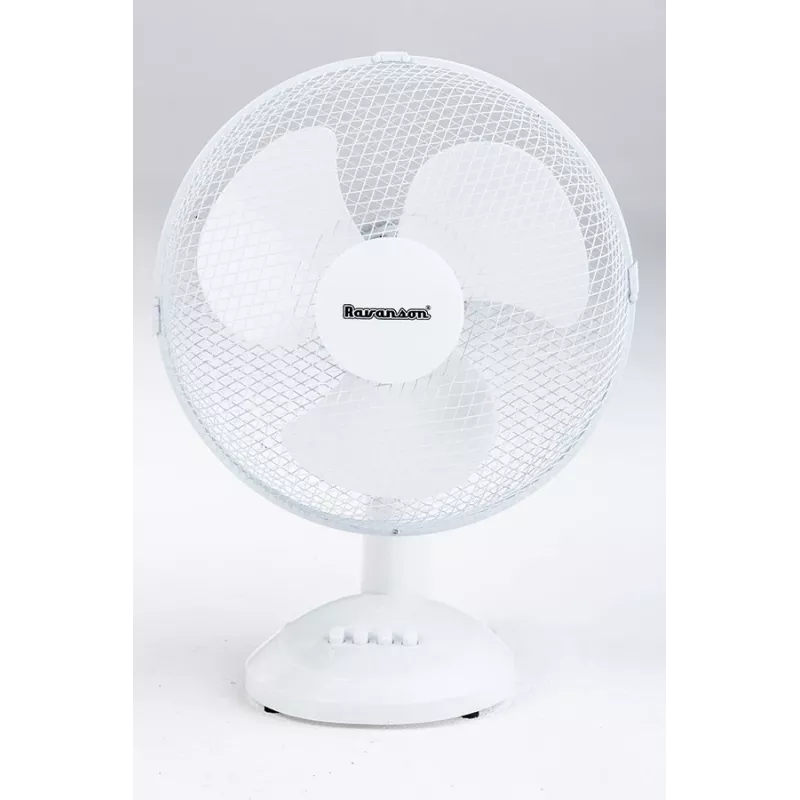 Stalinis buitinis ventiliatorius Ravanson WT-1040 — 43 cm, 3 mentelės, 3 greičiai, 45 W, plastikinis korpusas, pilka