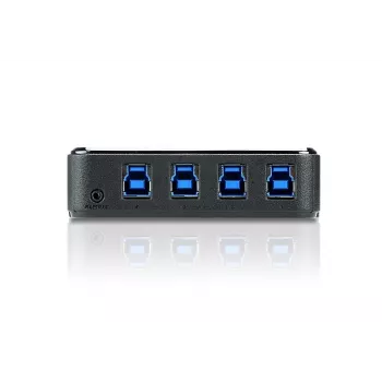 ATEN US434 4x4 USB 3.2 Gen1 periferinių įrenginių dalijimosi jungiklis