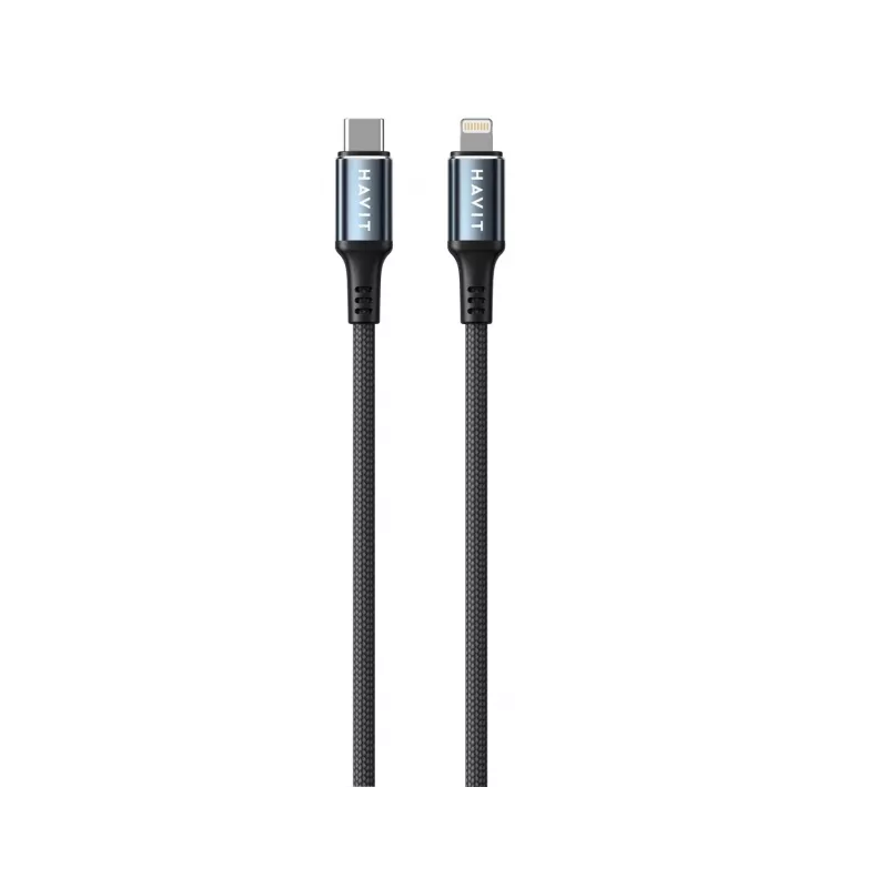 Havit CB6311 USB Type C į Lightning laidas 1 m juodas 30 W