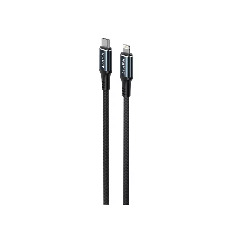 Havit CB6311 USB Type C į Lightning laidas 1 m juodas 30 W