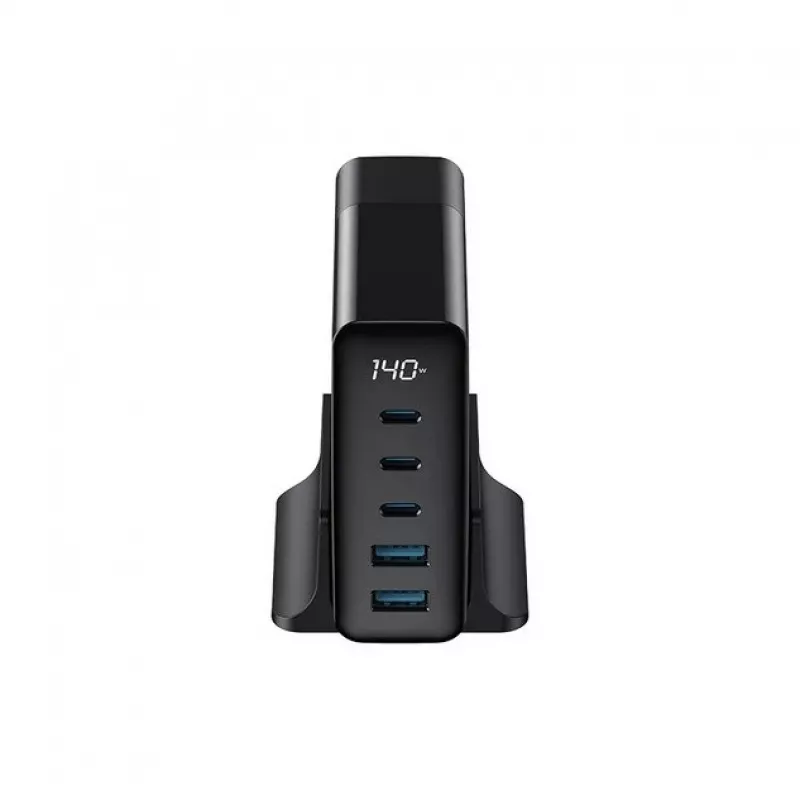 HAVIT Travel Charger UCLE004 EU 140W Five-Port GaN Juoda