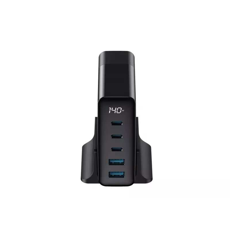 HAVIT Travel Charger UCLE004 EU 140W Five-Port GaN Juoda