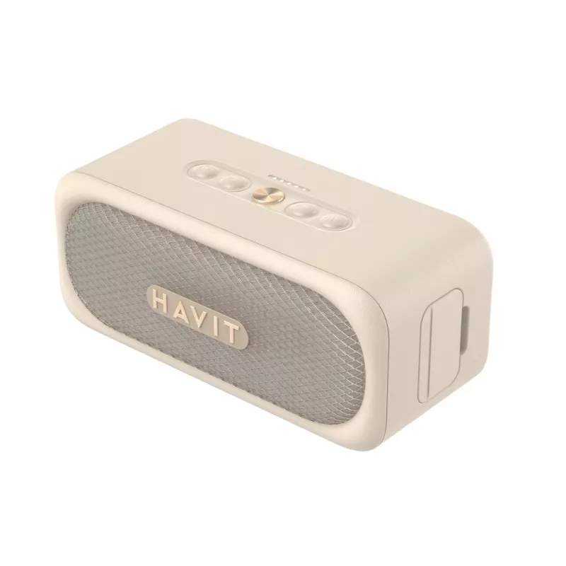 Vakarėlių garsiakalbis Havit SK905BT (Classic I) - smėlio spalvos