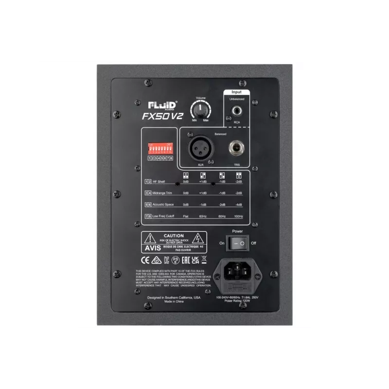 Fluid Audio FX50 V2 - aktyvus studijos monitorius