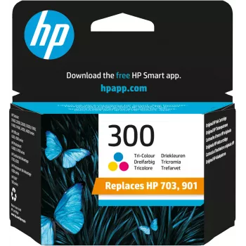 HP 300 spalvotas rašalas Vivera 4 ml Deskjet D2560 F4280 Daugiafunkcis (ML)