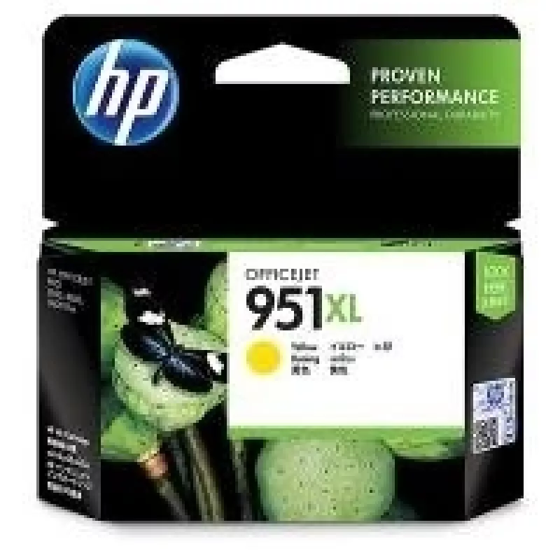 Hewlett Packard RAŠALO KASETĖ 951XL GELTONA OFFICEJET (CN048AE#BGY)