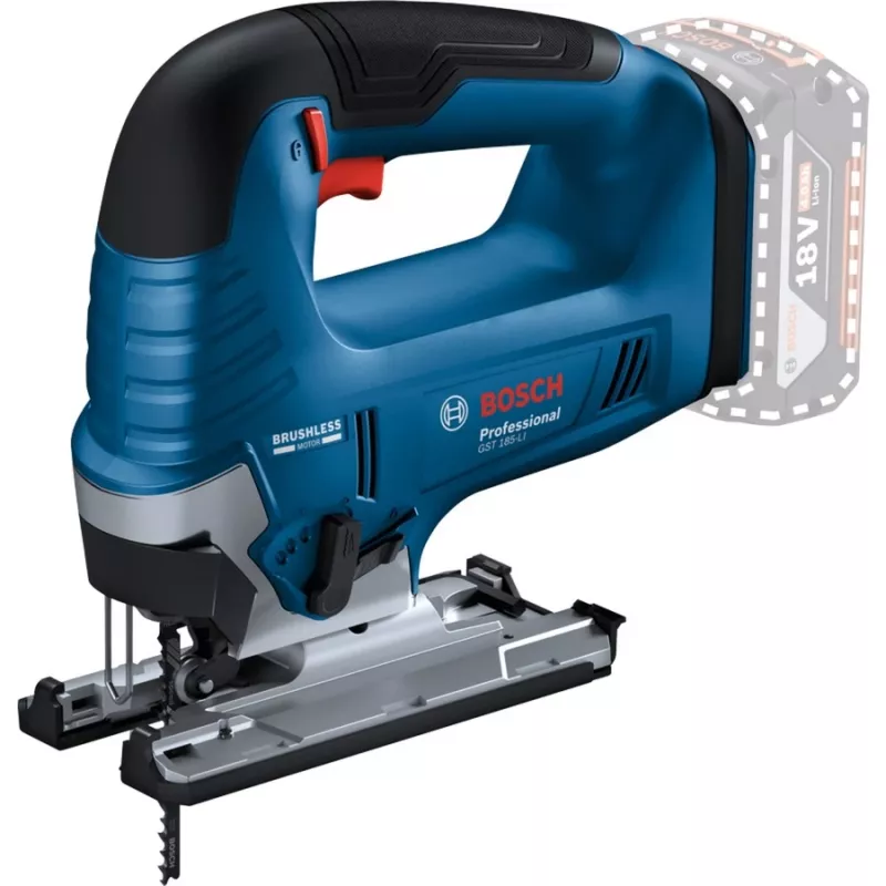 Elektrinis siaurapjūklis Bosch GST 18V-125 B Professional