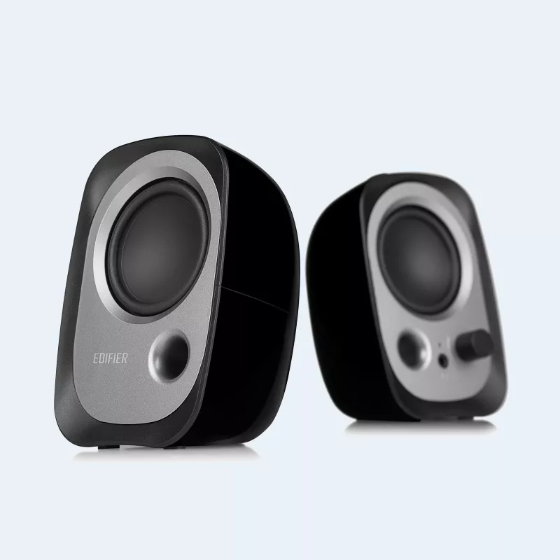 Edifier R12U - Garsiakalbis - kompiuteriui - 4 W (bendra) - juoda (R12U Juoda)
